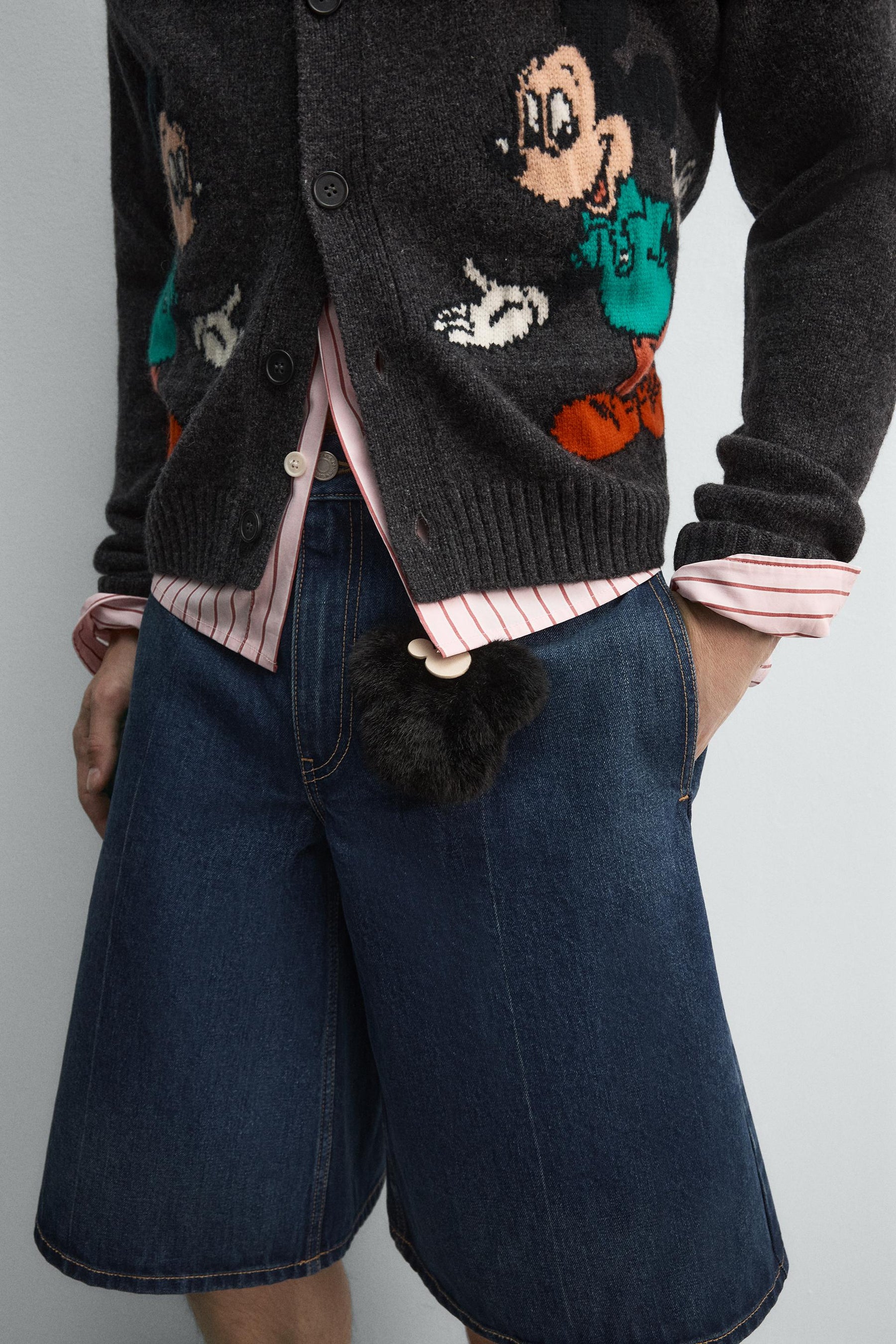 DENIM BERMUDA JORTS HARRY LAMBERT FOR X DISNEY - Image 5