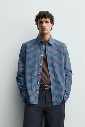 CHECK SHIRT WITH POCKET - Image 2