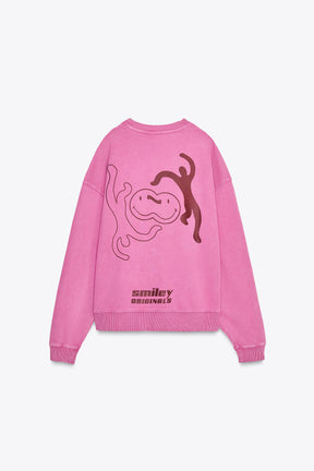 Washed Effect Sweatshirt