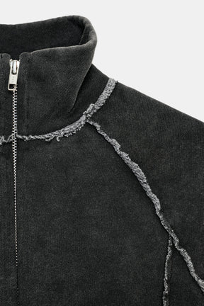 Seam-detailed sweatshirt.