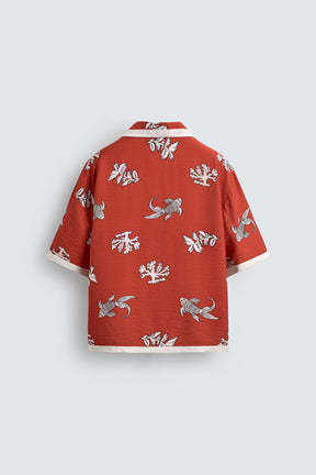 CARP PRINT SHIRT - Image 7
