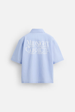 TEXT STRIPE SHIRT - Image 8