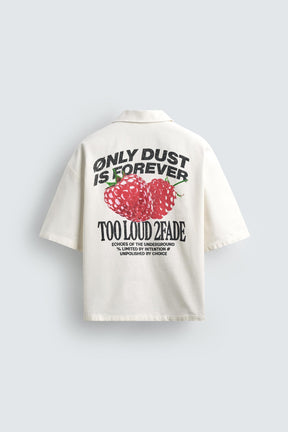 TEXTURED PRINT SHIRT - Image 9