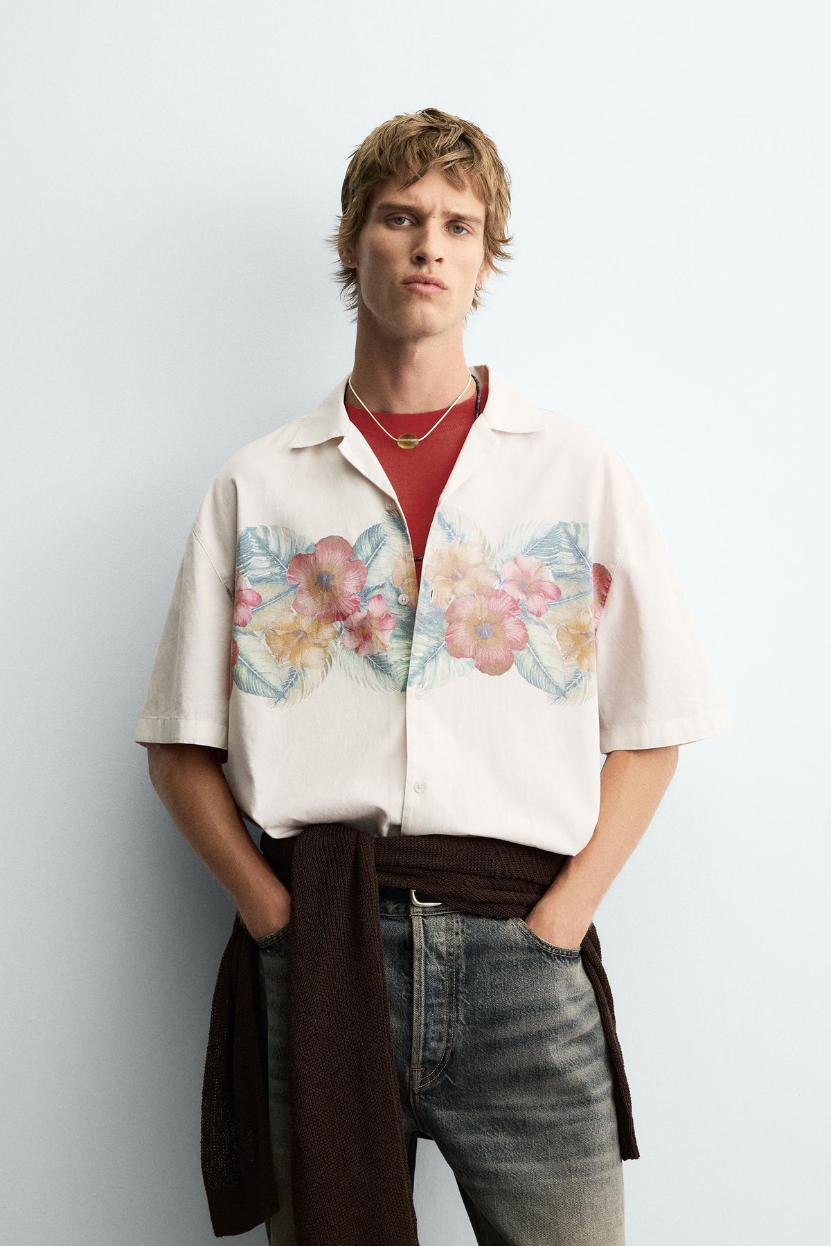 FLORAL PRINT SHIRT - Image 2