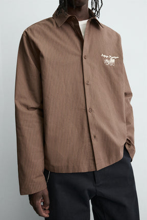 GRAPHIC STRIPED SHIRT - Image 5