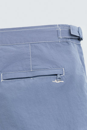 CONTRAST WASH MID-LENGTH SWIMMING TRUNKS - Image 4