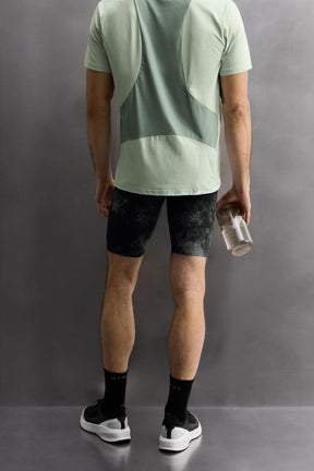 ABSTRACT PRINT RUNNING TIGHTS - Image 3