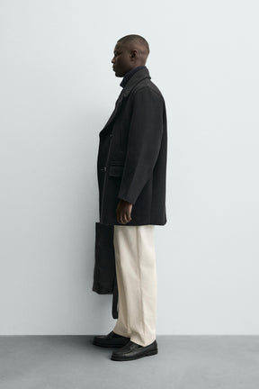 Double-Breasted Pocket Jacket