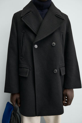 Double-Breasted Pocket Jacket