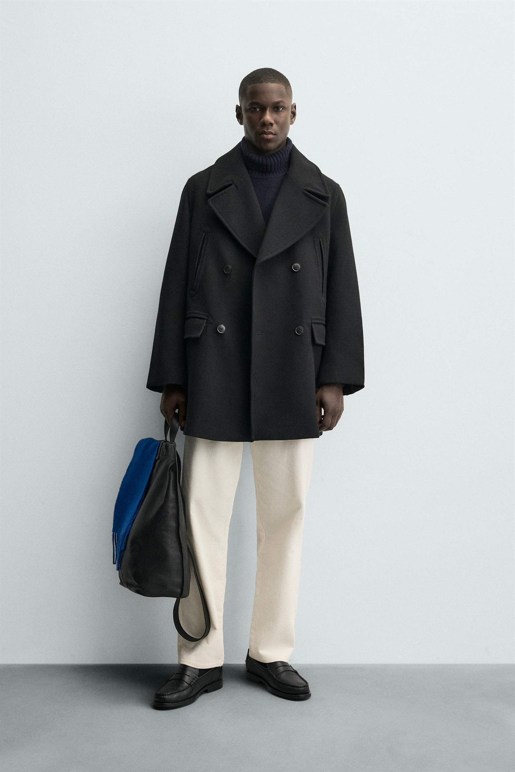 Double-Breasted Pocket Jacket