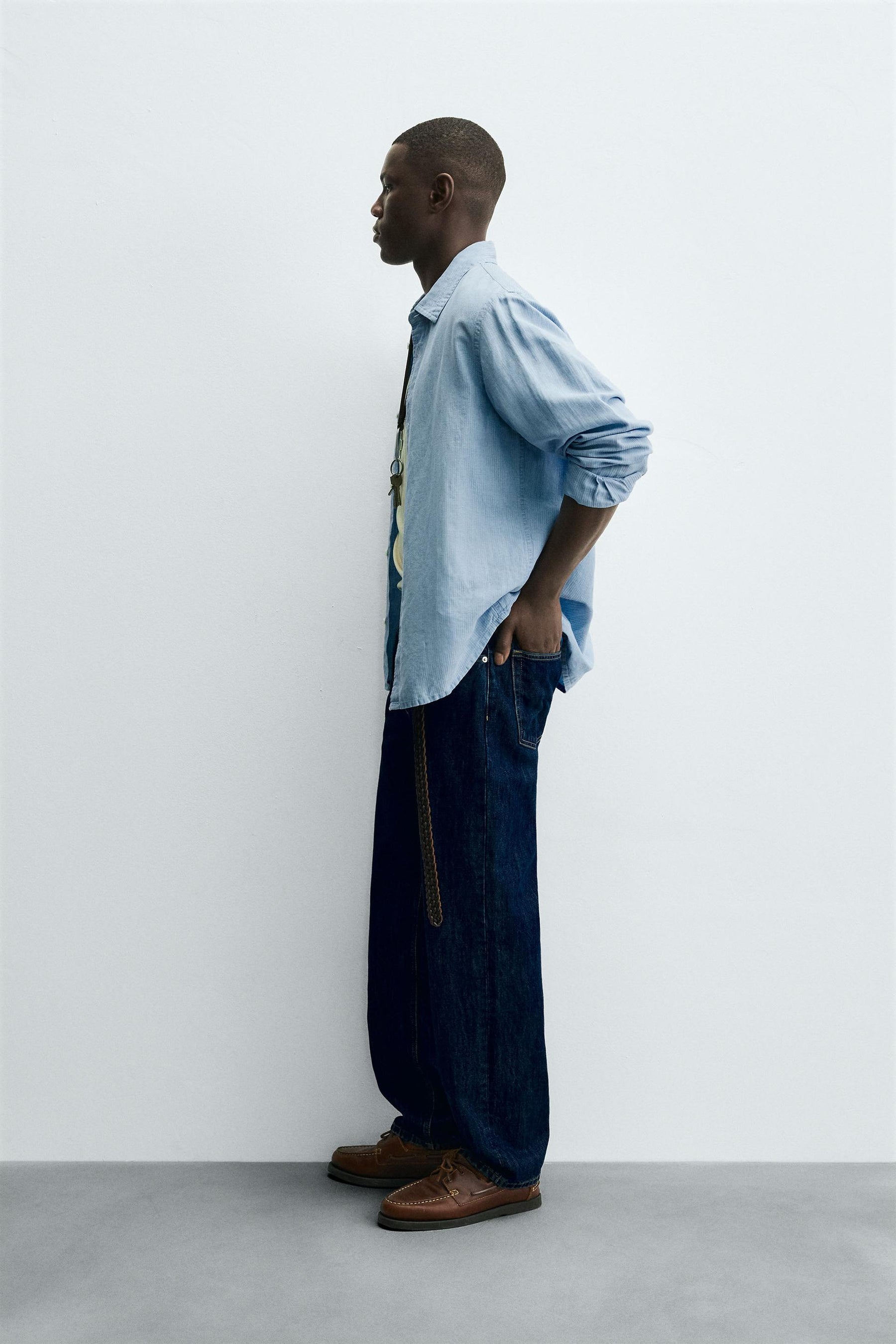 LIGHTWEIGHT DENIM SHIRT - Image 4