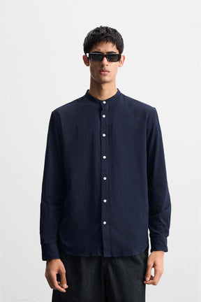 CREASED-EFFECT SHIRT - Image 2