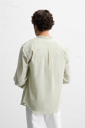 CREASED-EFFECT SHIRT - Image 3