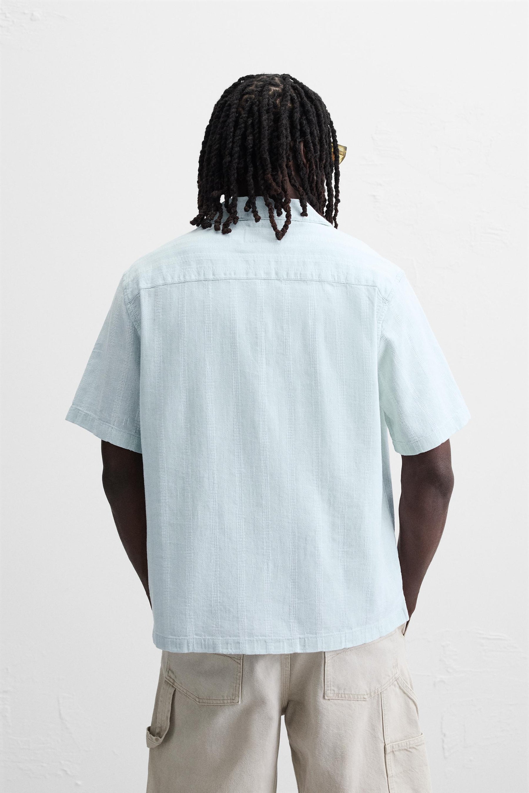 STRIPED JACQUARD SHIRT - Image 3