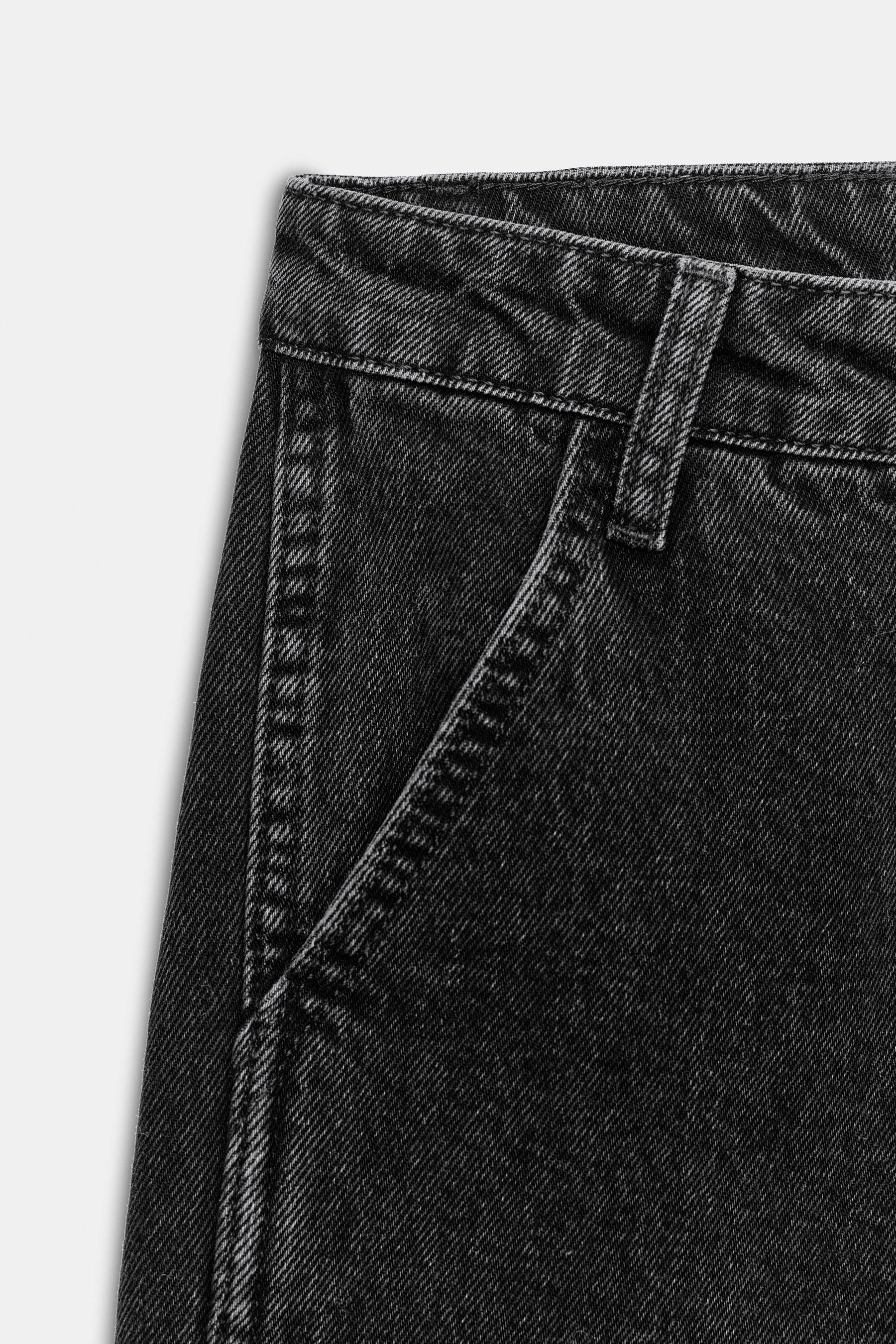 High-waist culottes jeans