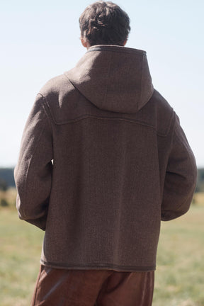 Wool Contrast Coat - Image 3