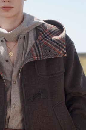 Wool Contrast Coat - Image 4