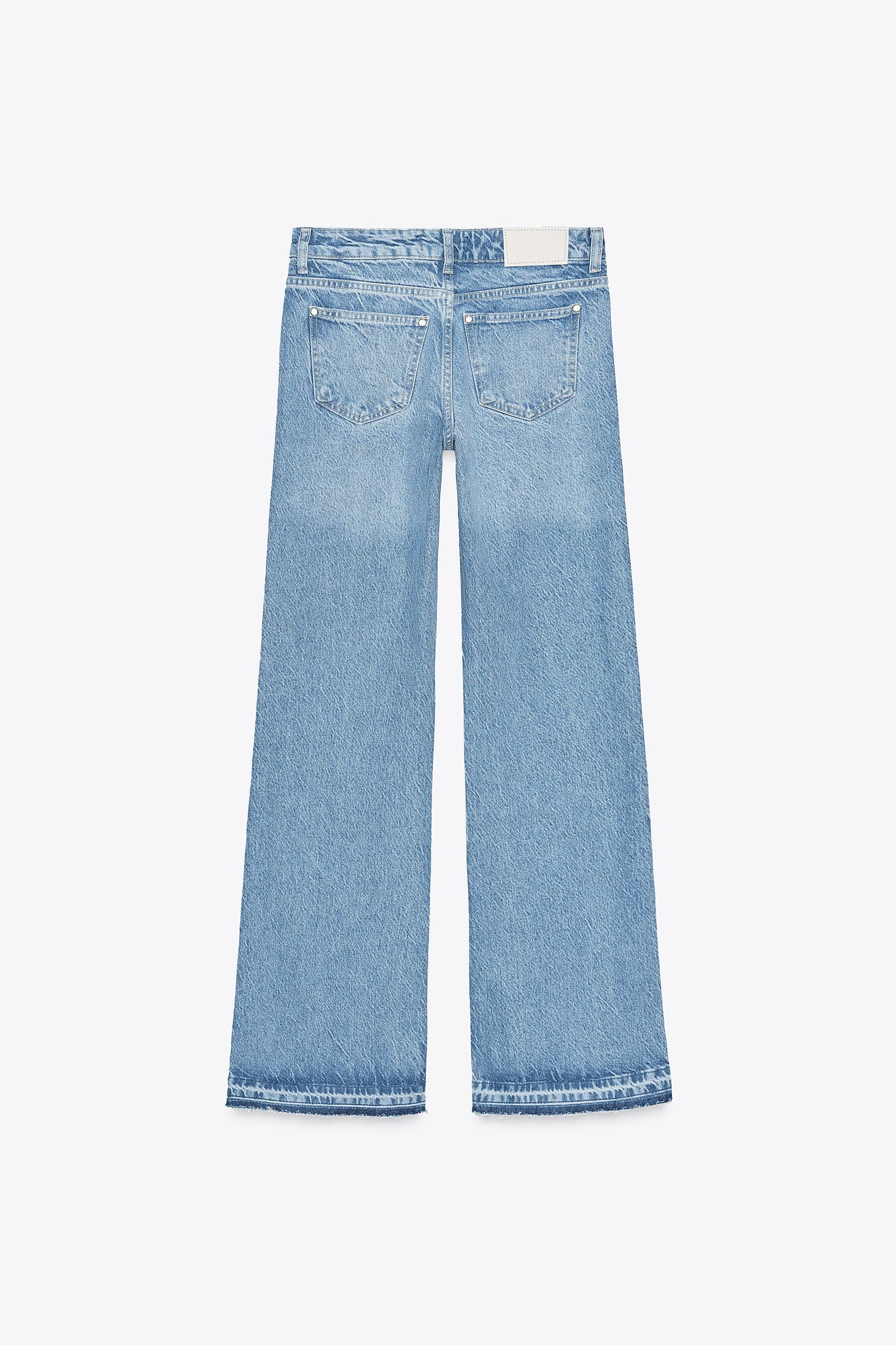 MID-WAIST BOOTCUT JEANS