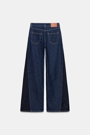 Wide-Leg High-Waist Jeans