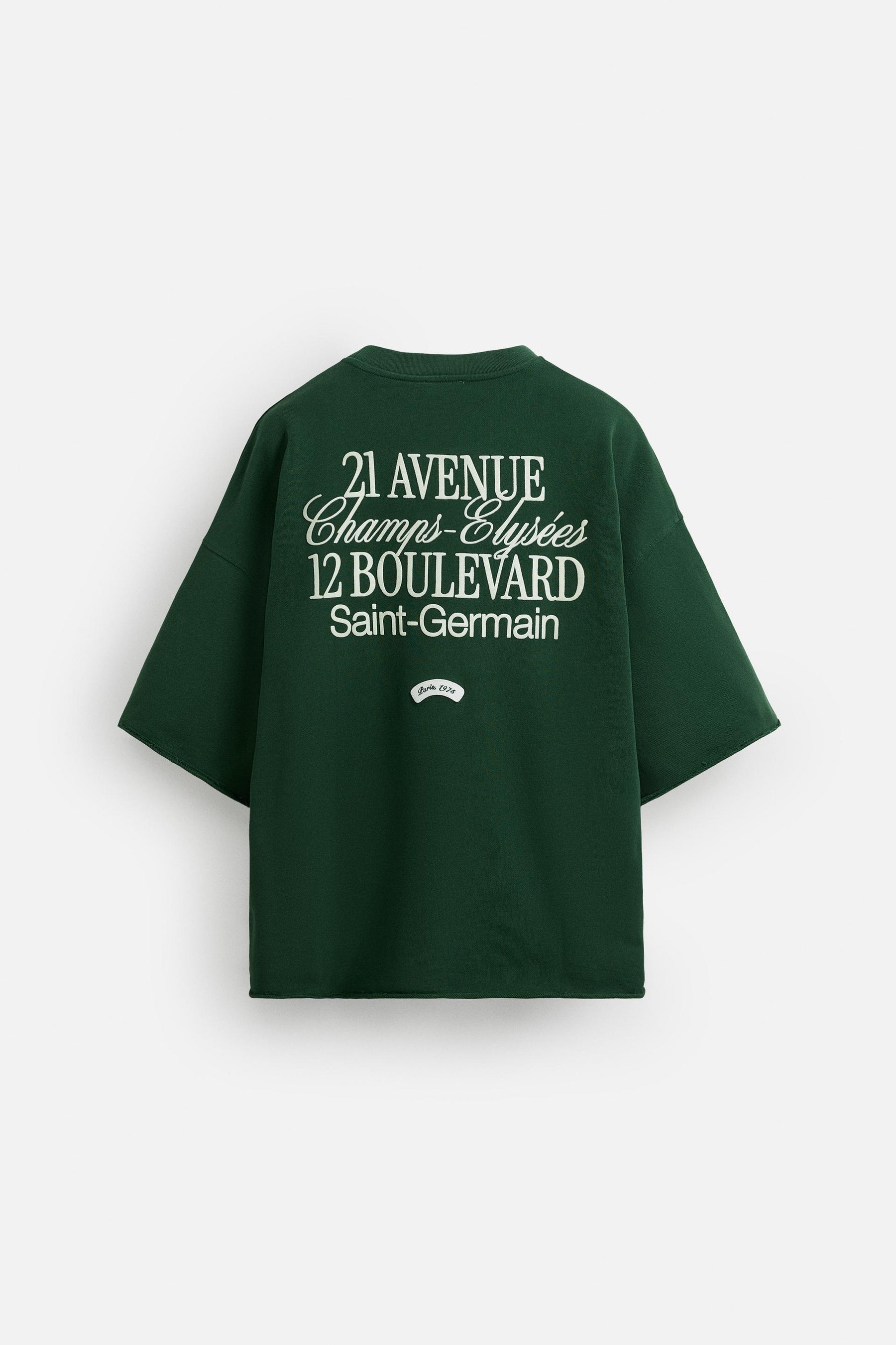 SWEATSHIRT WITH CONTRAST PATCH - Image 7