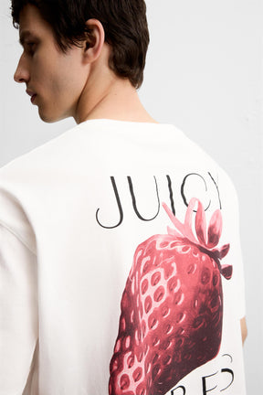 STRAWBERRY PRINT T-SHIRT - Image 6
