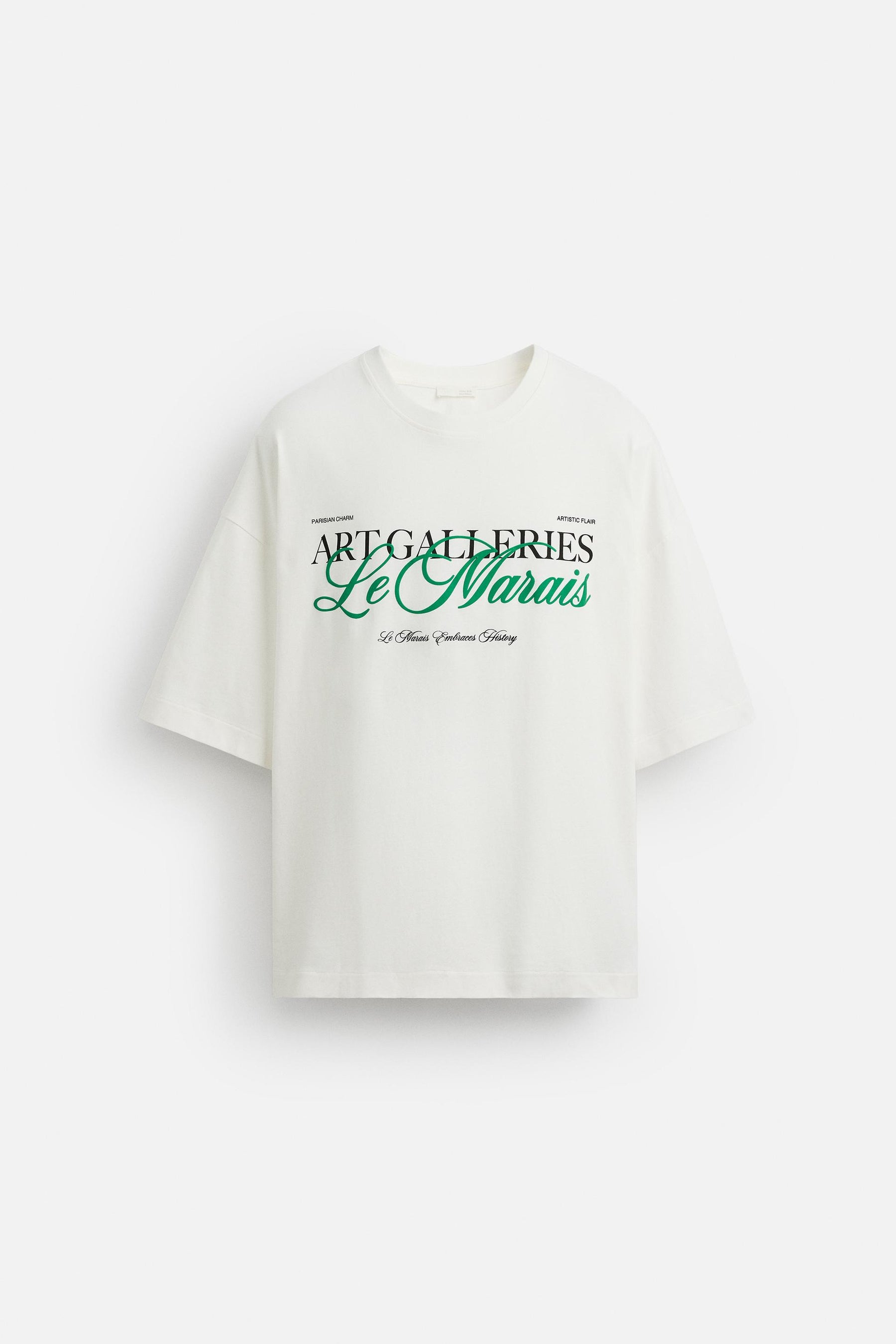 OVERSIZED SLOGAN T-SHIRT - Image 7