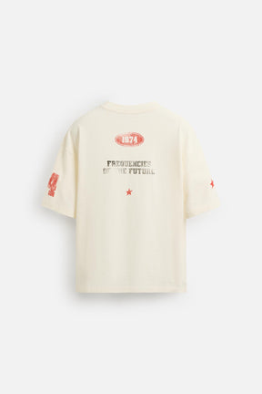 WASHED PRINT T-SHIRT - Image 8