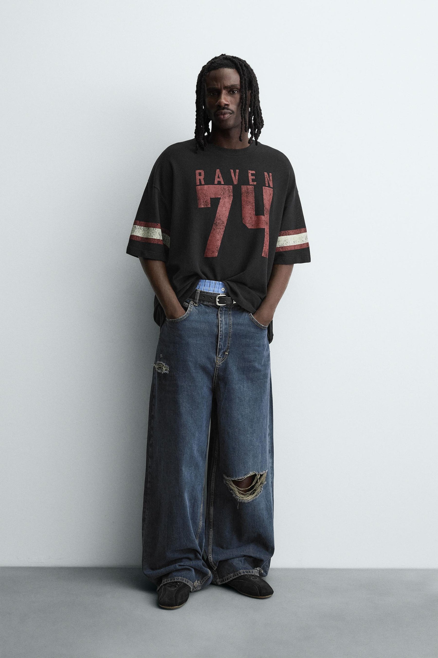 OVERSIZED VARSITY T-SHIRT - Image 1