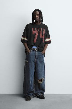 OVERSIZED VARSITY T-SHIRT - Image 1