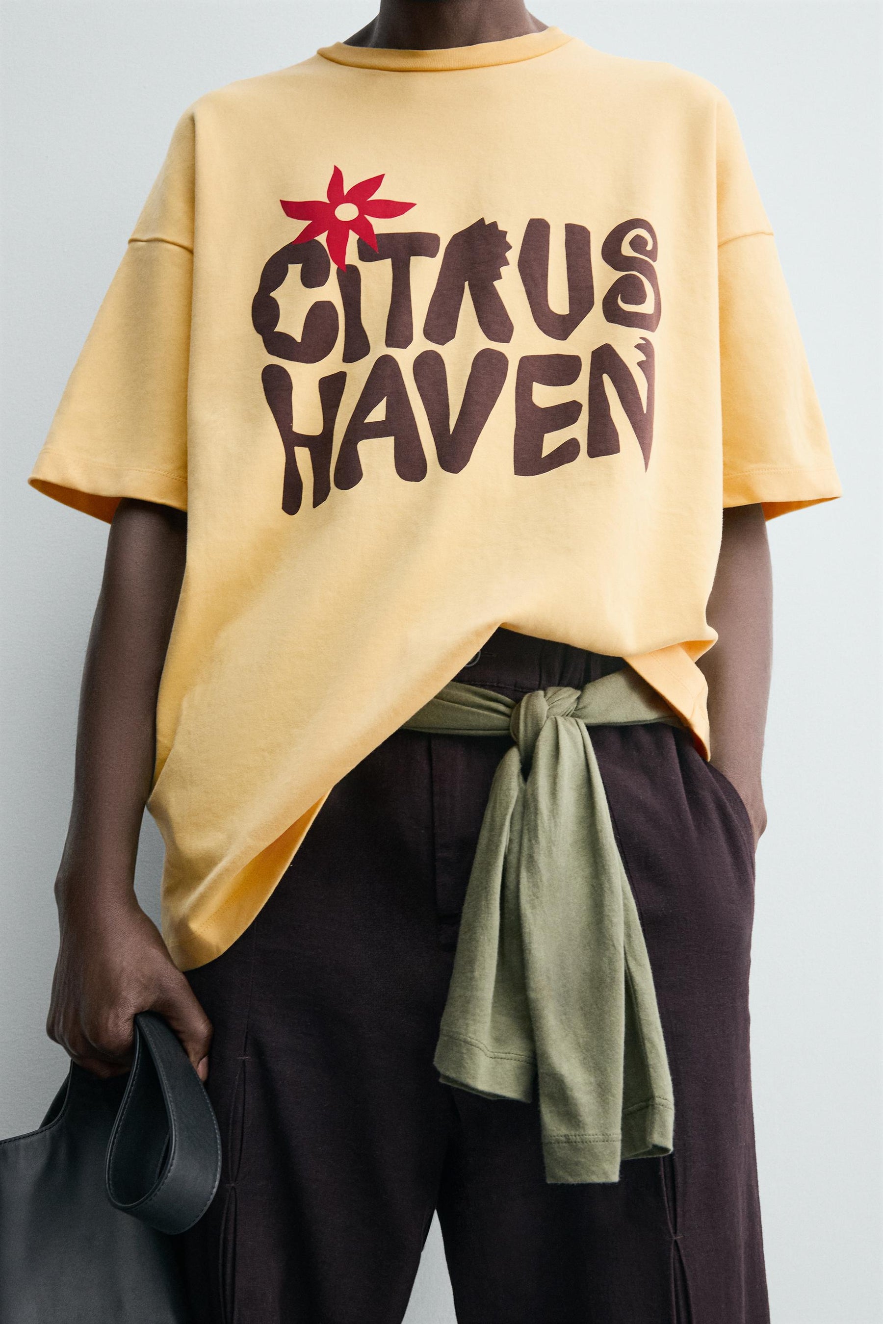 PRINTED SLOGAN SWEATSHIRT - Image 5