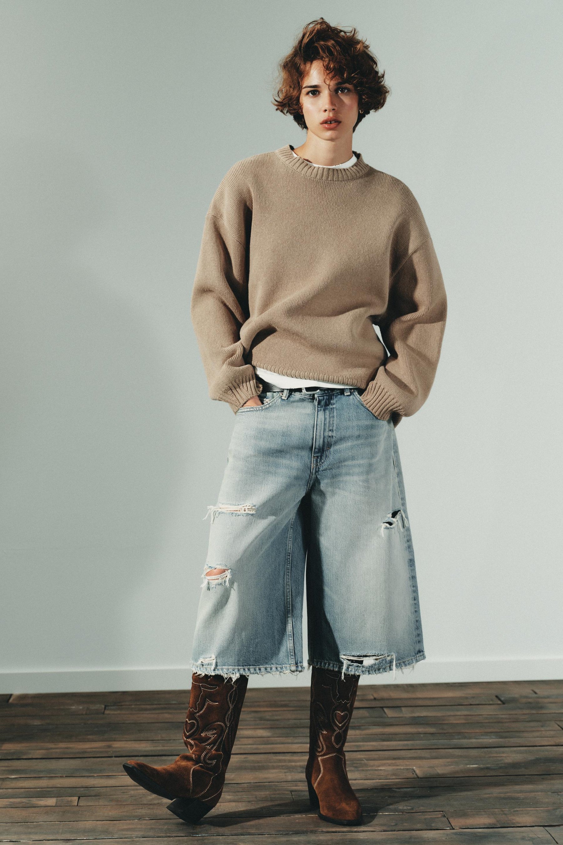 OVERSIZED KNIT JUMPER