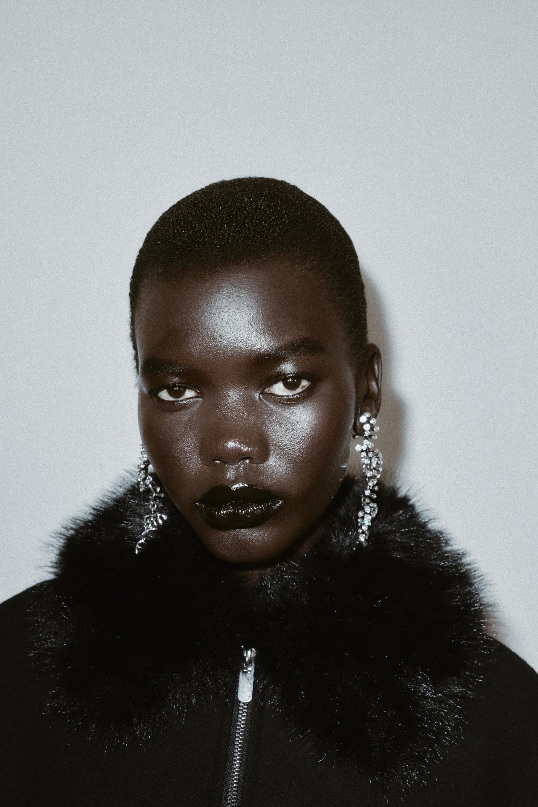 BOMBER JACKET WITH FUR