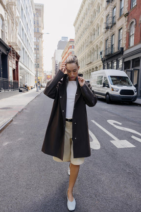 RUBBERISED HOODED RAINCOAT - Image 7