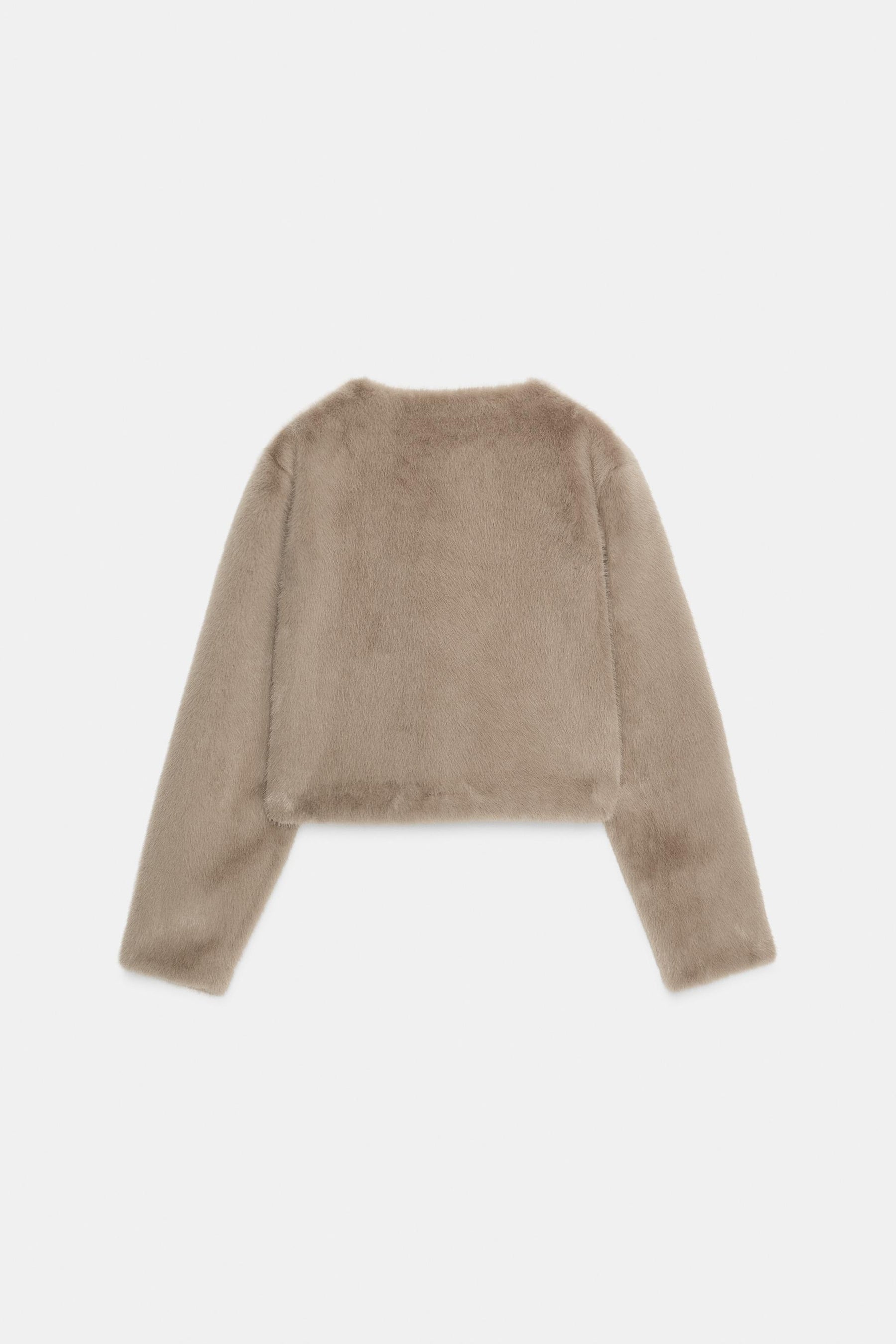 Faux Fur Short Jacket