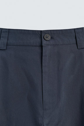 RELAXED FIT PLEATED TROUSERS - Image 8
