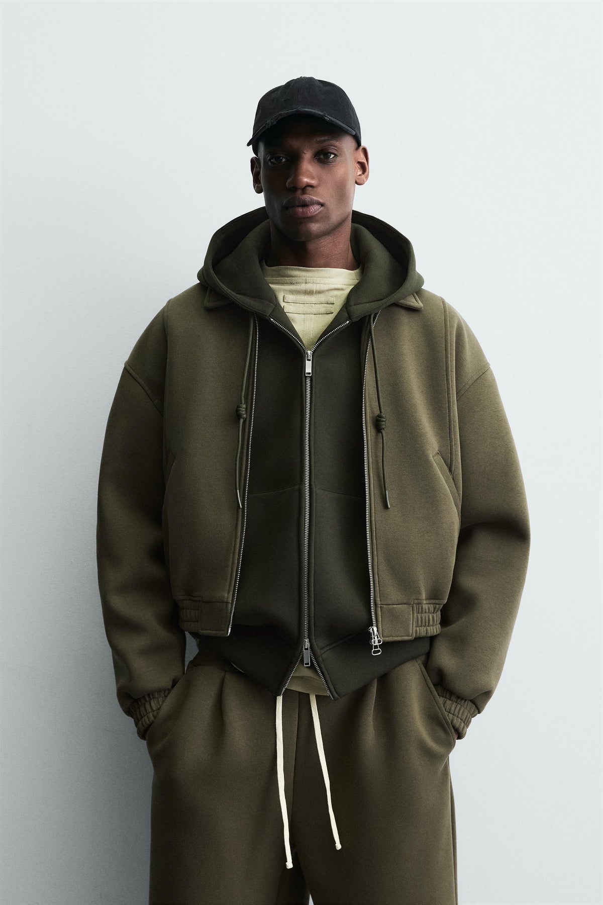 Boxy Neoprene Jacket