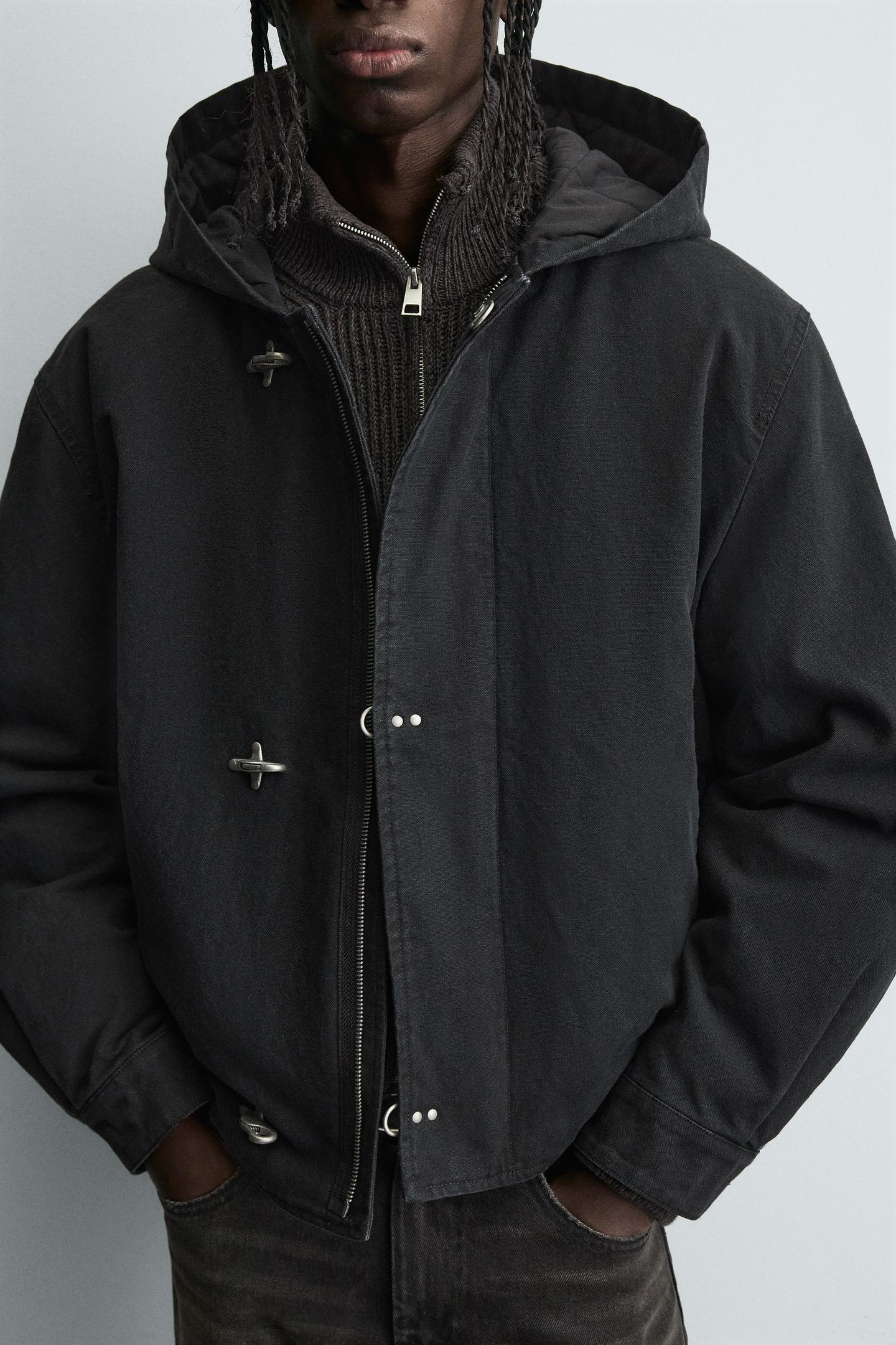Hooded Toggle Jacket