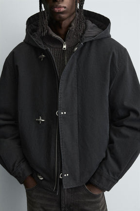Hooded Toggle Jacket