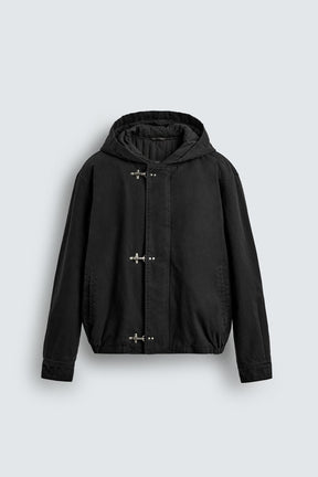 Hooded Toggle Jacket