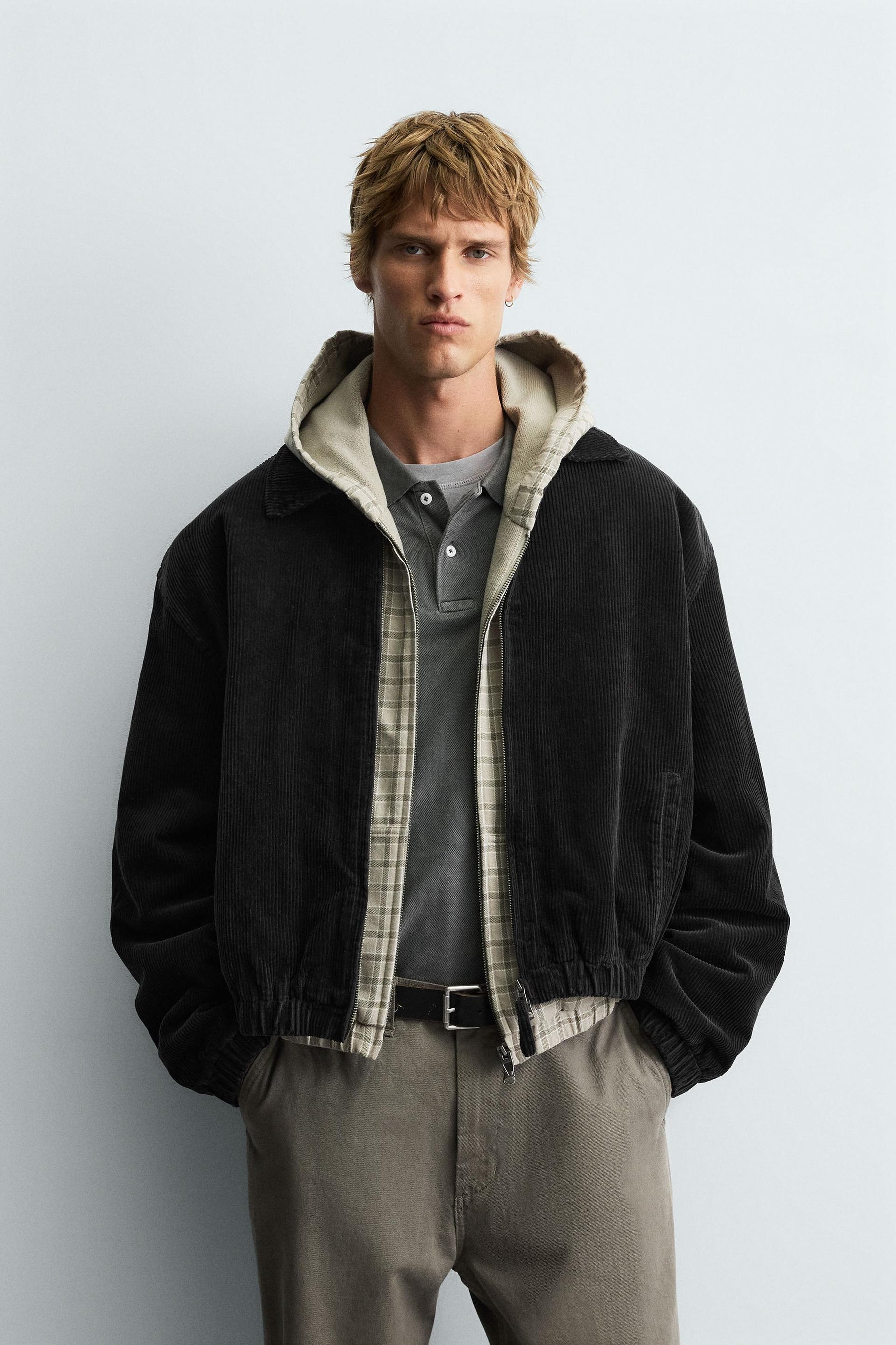 RELAXED FIT CORDUROY JACKET - Image 2