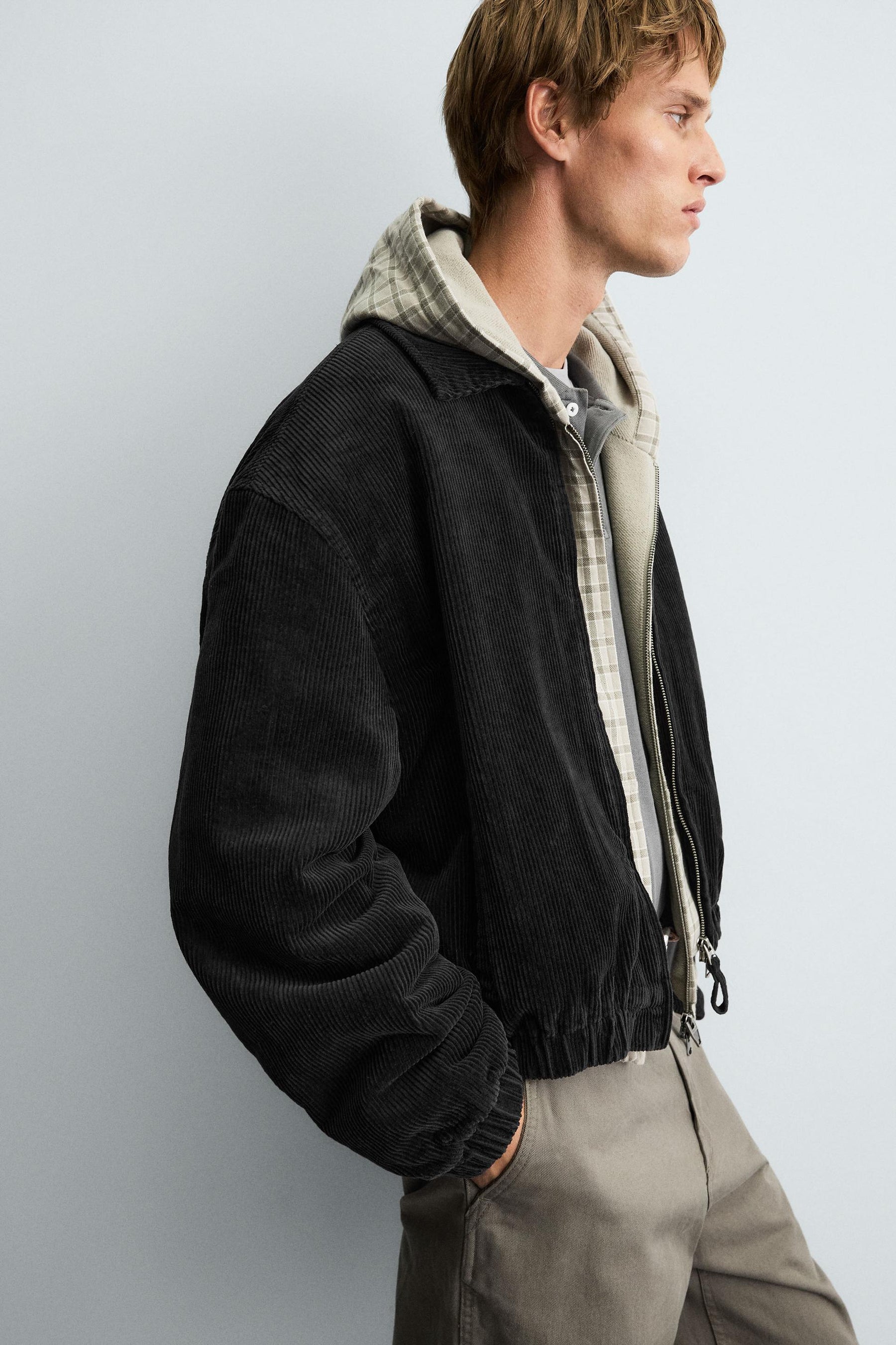 RELAXED FIT CORDUROY JACKET - Image 6