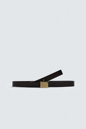 LIMITED EDITION LEATHER BELT WITH PLATE - Image 3