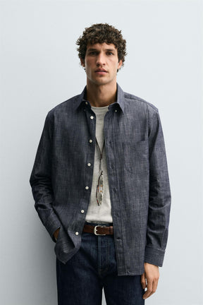 REGULAR FIT BUTTON-DOWN SHIRT - Image 2