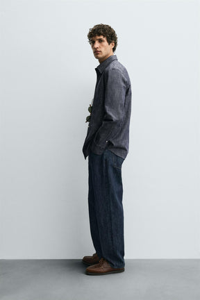 REGULAR FIT BUTTON-DOWN SHIRT - Image 4