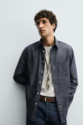 REGULAR FIT BUTTON-DOWN SHIRT - Image 6