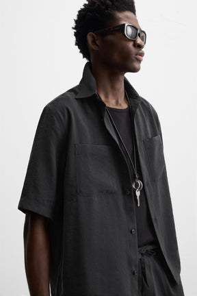 RELAXED FIT FLOWING SHIRT - Image 5