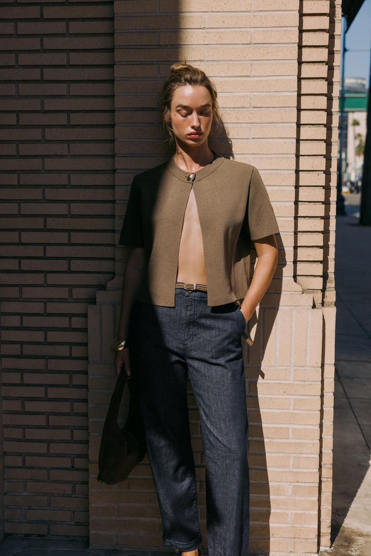 SHORT SLEEVE CARDIGAN - Image 2