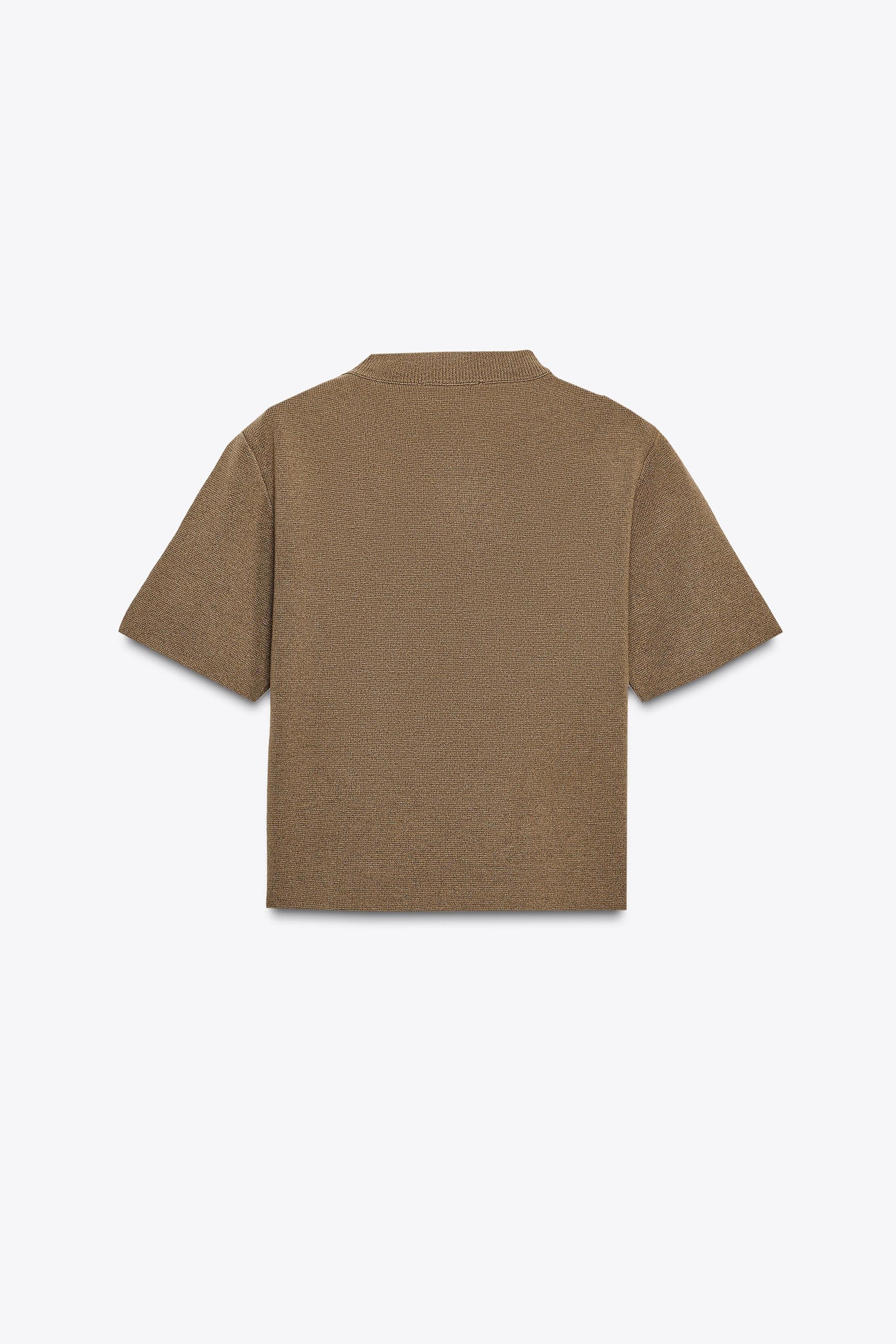 SHORT SLEEVE CARDIGAN - Image 5