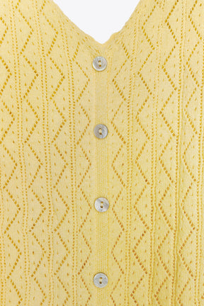 POINTELLE KNIT TOP WITH FRILLS - Image 7