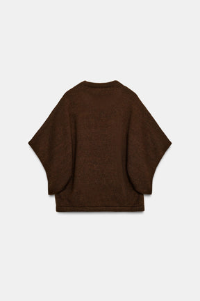 WIDE SLEEVE KNIT JUMPER